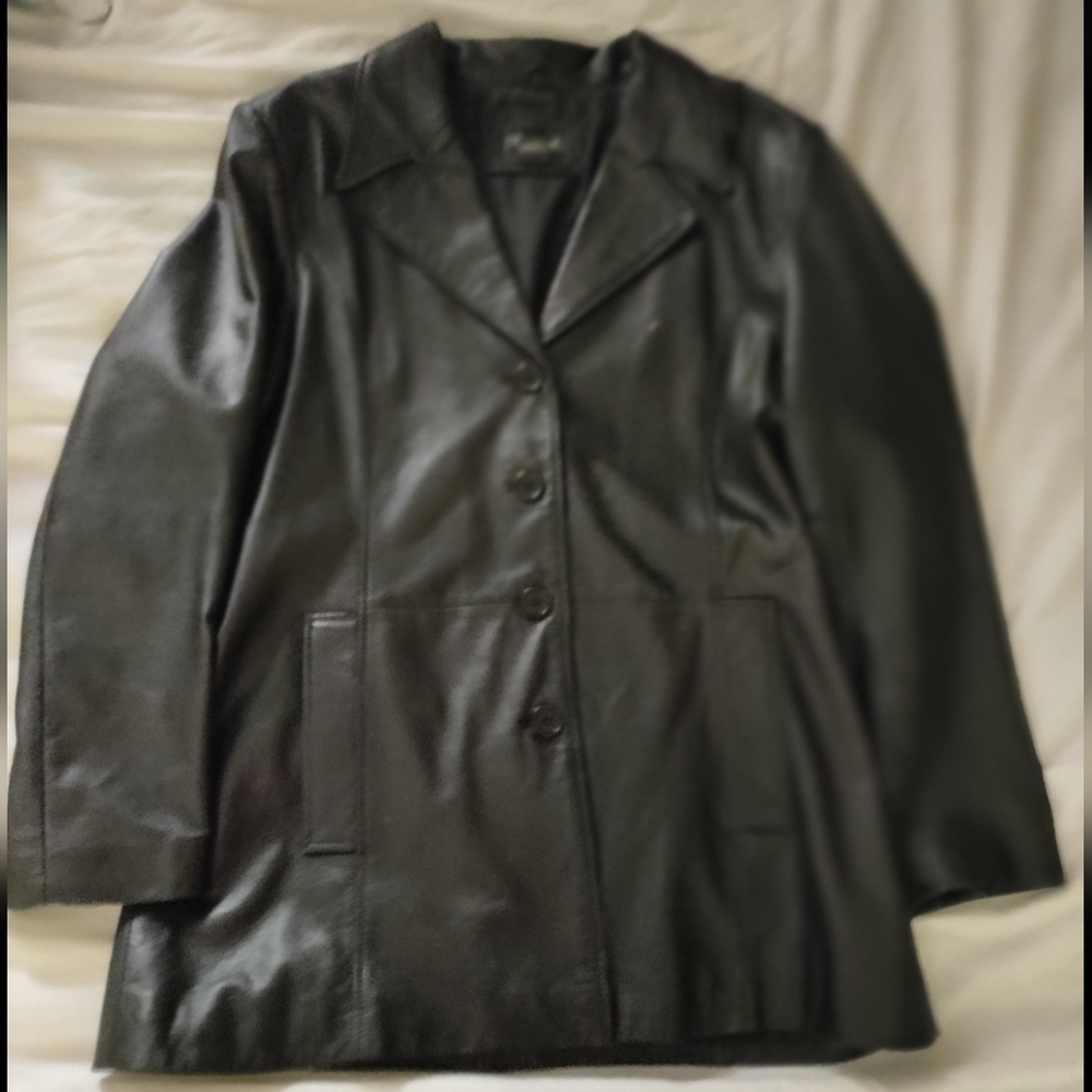 Outbrook Women's Black Leather Jacket